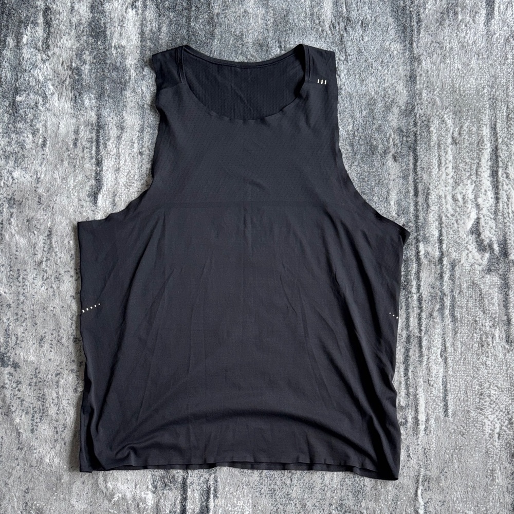 Men’s LuLu Lemon Black Sleeveless Tank Top
